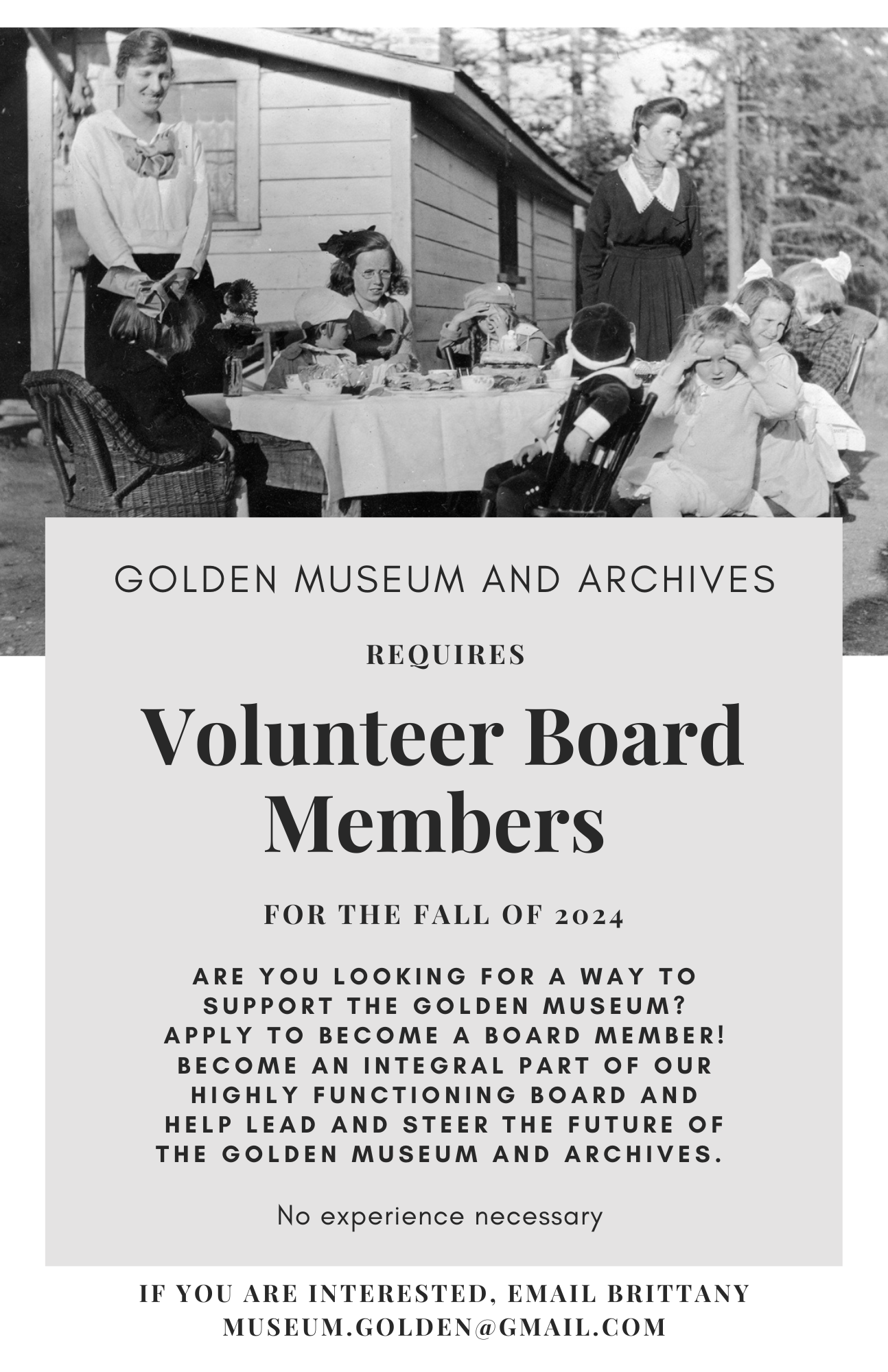 Volunteer Board Members